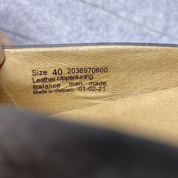 Dansko Gray Leather Flats - Picture 9 of 9